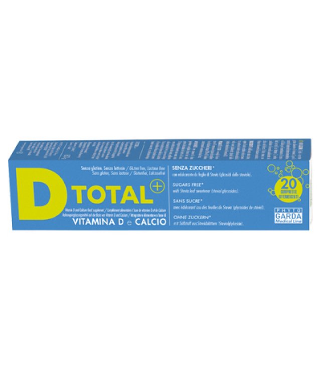 D TOTAL+ VITAMINA D-CA 20 COMPRESSE EFFERVESCNETI