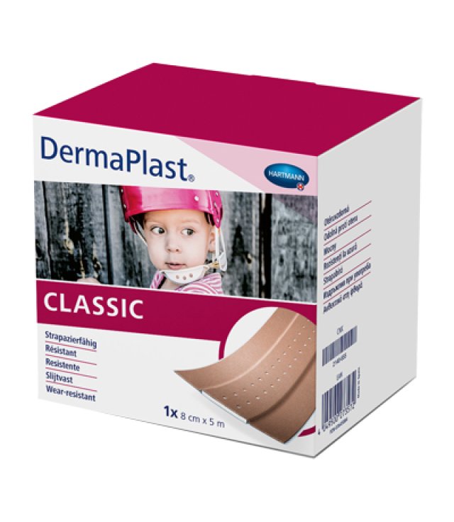 DERMAPLAST CLAS.CER.1STR.8CMX 5M