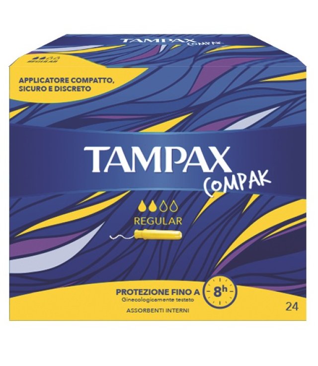 TAMPAX COMPAX REG 24PZ