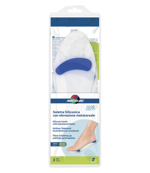 MASTER-AID FOOT CARE SOLETTA SILICONICA MEDIUM 39-40 EU ELEVMETATARSO