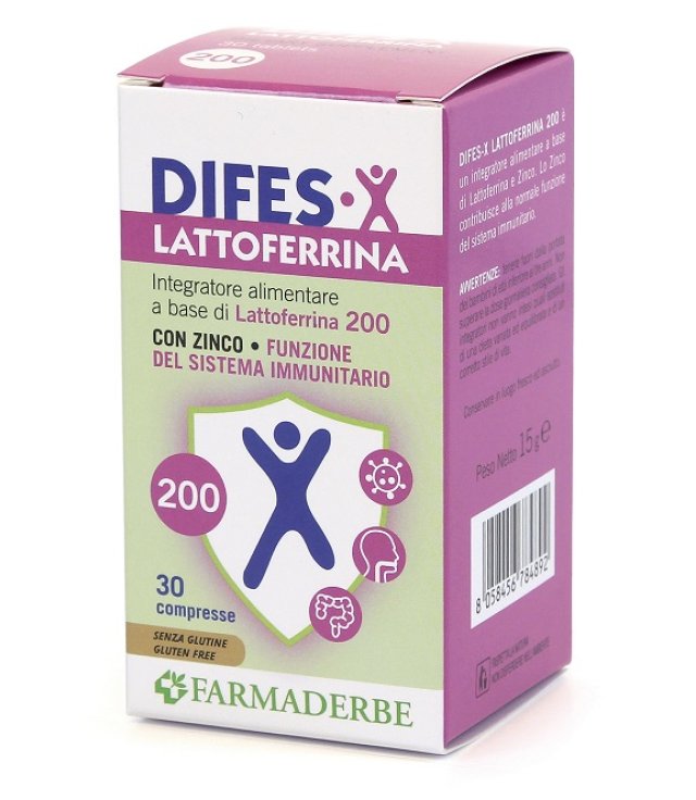 DIFES-X LATTOFERRINA 200 30CPR