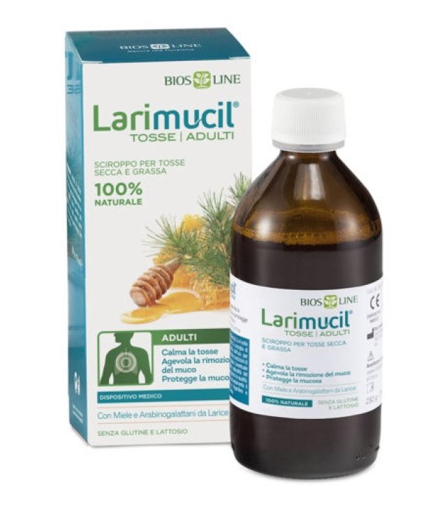 LARIMUCIL TOSSE TOSSE ADULTI SCIROPPO CE 0476V 230 G 175 ML