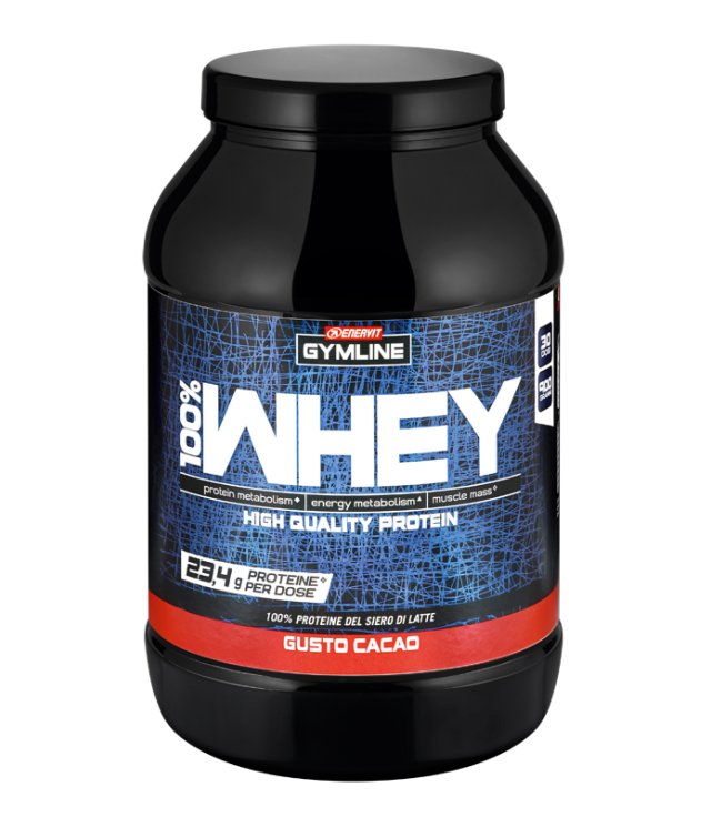 GYMLINE 100% WHEY C CACAO 900G