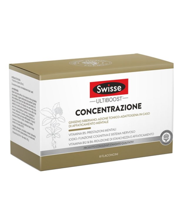 SWISSE CONCENTRAZIONE 8 FLACONCINI DA 30 ML