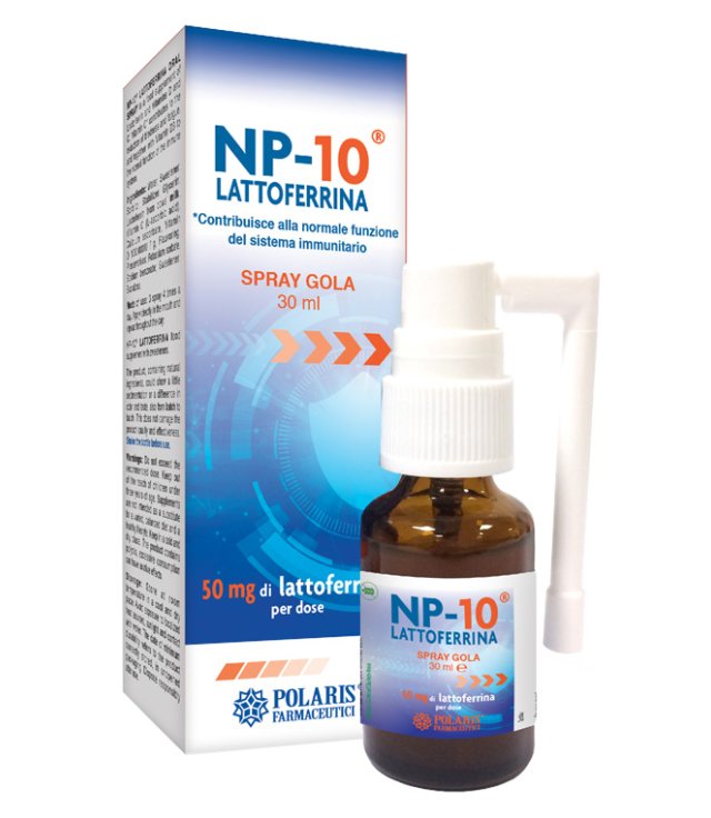 NP 10 LATTOFERRINA GOLA   30ML   SPR GOL