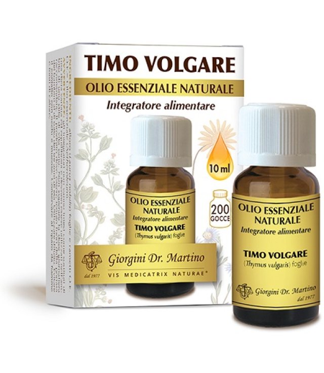 TIMO VOLGARE OE NATURALE 10ML TIMO VOLGARE OE NATURALE 10ML