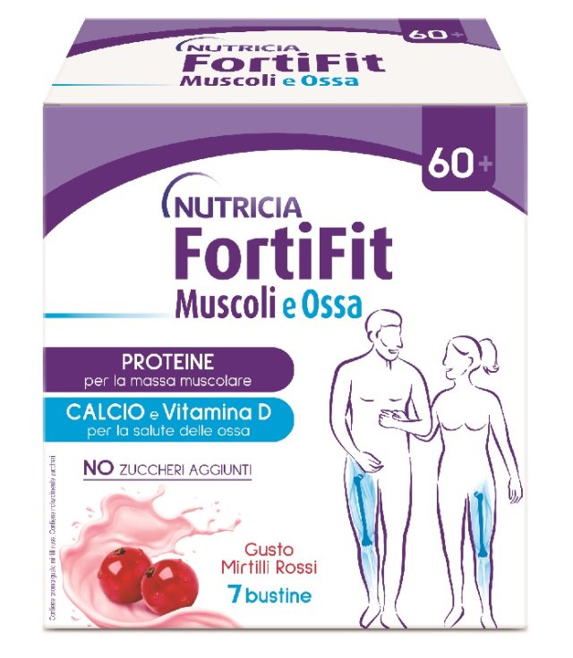 FORTIFIT MUSCOLI&OSSA MIRTILLO ROSSO 7 BUSTINE