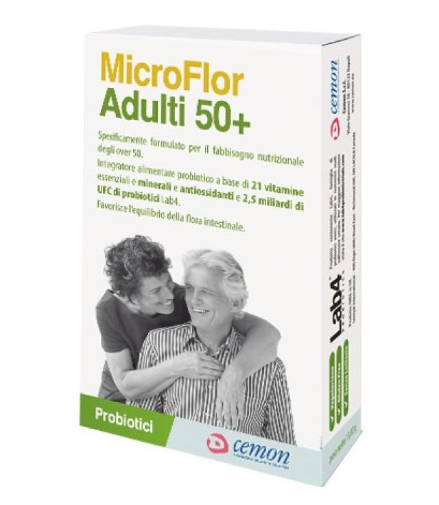 MICROFLOR ADULTI 50+ 30CPS VEG