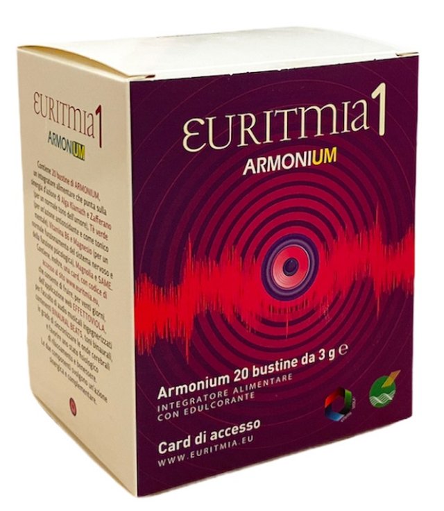 EURITMIA 1 ARMONIUM 20 BUSTINE + CARD ACCESSO SITO ONLINE