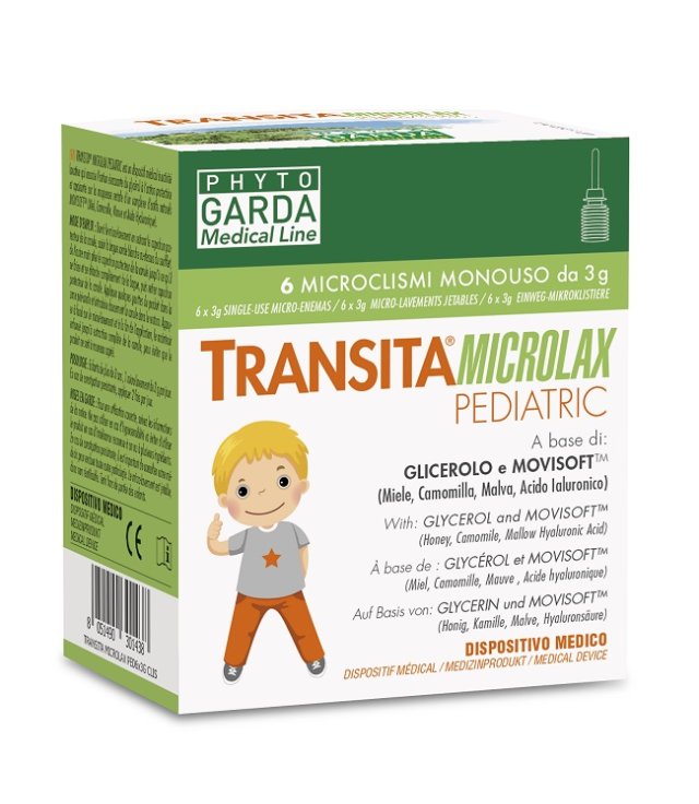 TRANSITA MICROLAX PEDIATRIC 6 MICROCLISMI DA 3 G