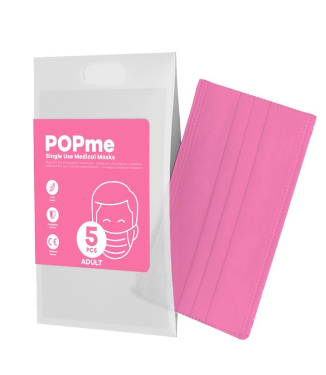 POPME MASK CHIR BUBBLEGUM 5PZ