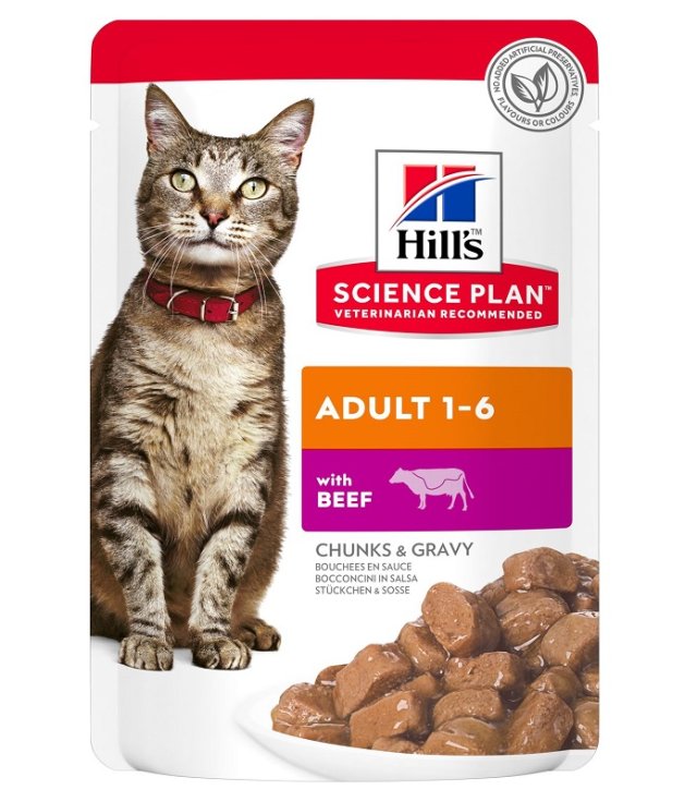 V HILLS CAT ADULT BOCC.85GR MANZ