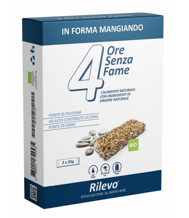 RILEVO 4ORE SENZA FAME BIO 2X25G RILEVO 4ORE SENZA FAME BIO 2X25G