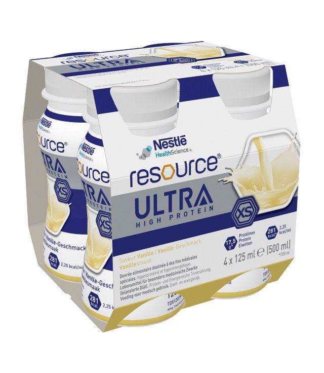 RESOURCE ULTRA VANIGLIA   4X125ML    VAN