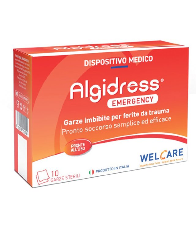ALGIDRESS EMERGENCY GARZE 10PZ ALGIDRESS EMERGENCY GARZE 10PZ