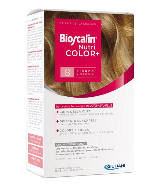 BIOSCALIN NUTRICOLOR PLUS 8 N/