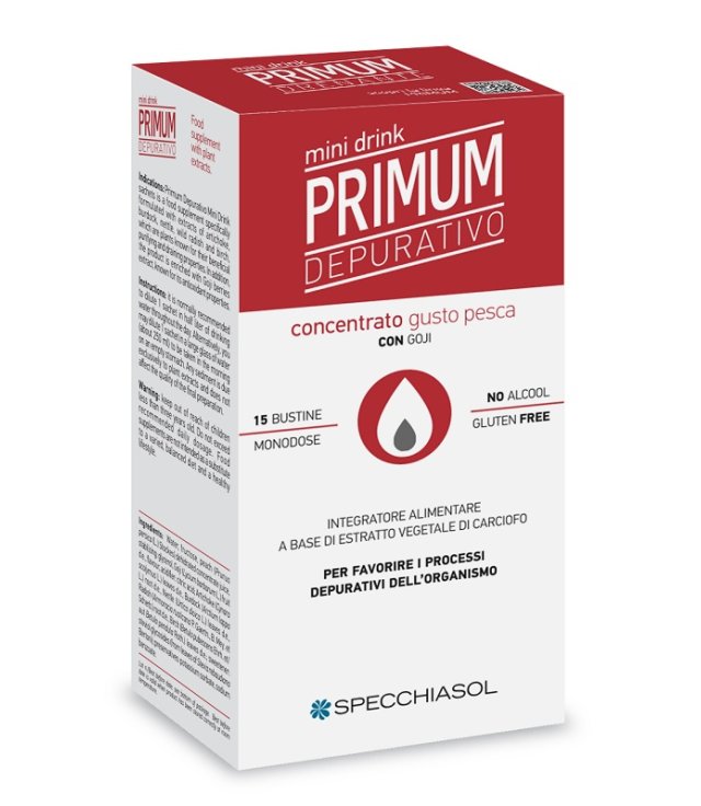 PRIMUM DEPURATIVO MINIDRINK PESCA 15 STICK DA 10 ML