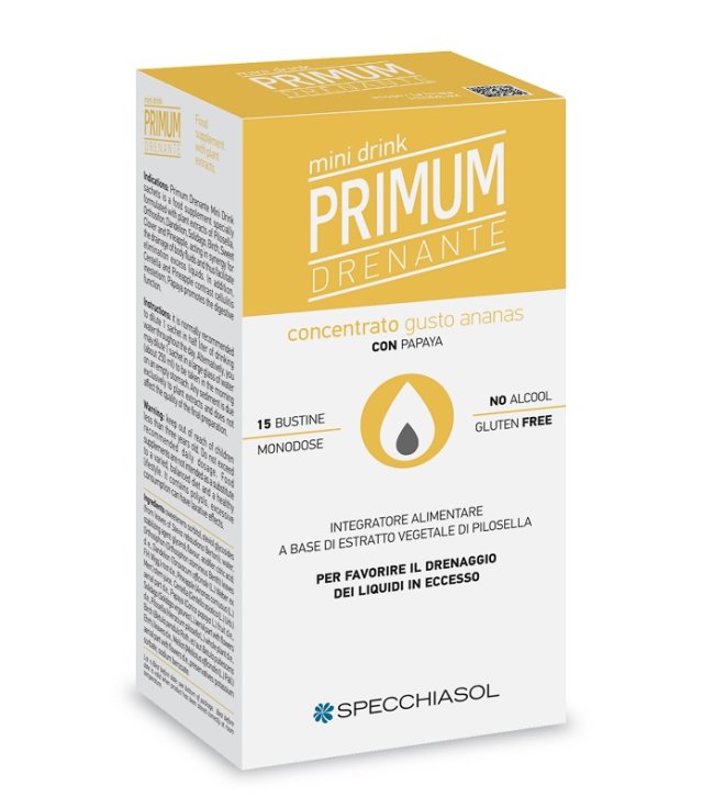 PRIMUM DRENANTE MINIDRINK ANANAS 15 STICK DA 10 ML