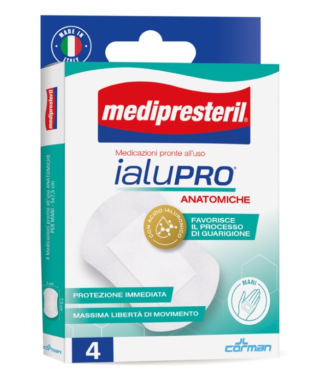 MEDIPRESTERIL IALUPRO MANI 4PZ