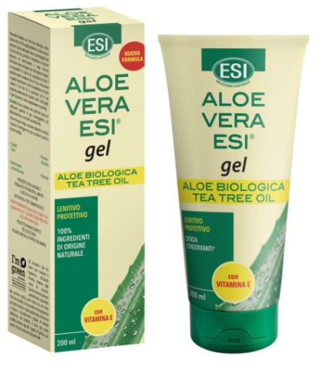 ESI ALOE VERA GEL VITAMINA E + TEA TREE 200 ML