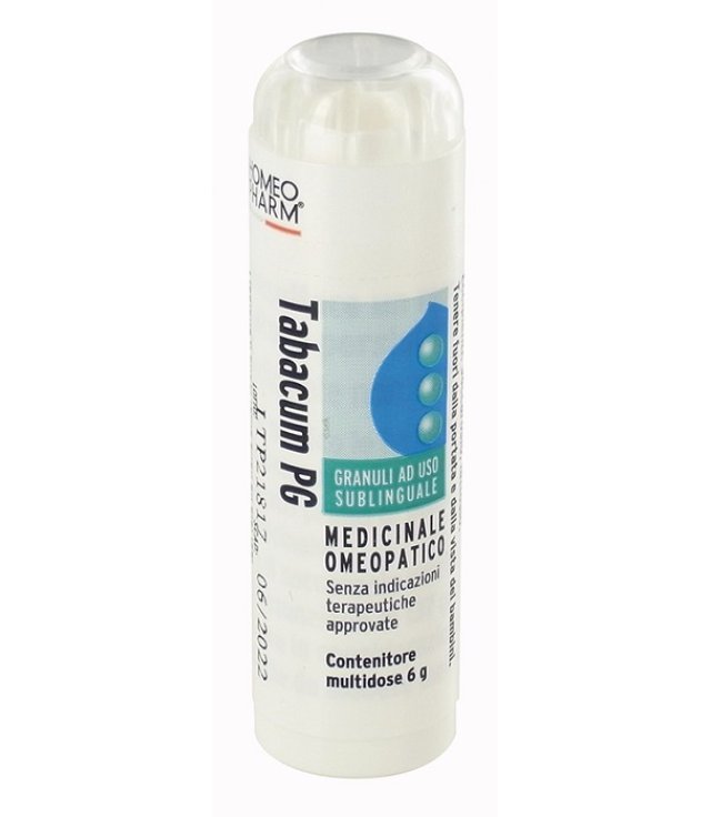 TABACUM PG GRAN.6GR HOMEOPHARM TABACUM PG GRAN.6GR HOMEOPHARM