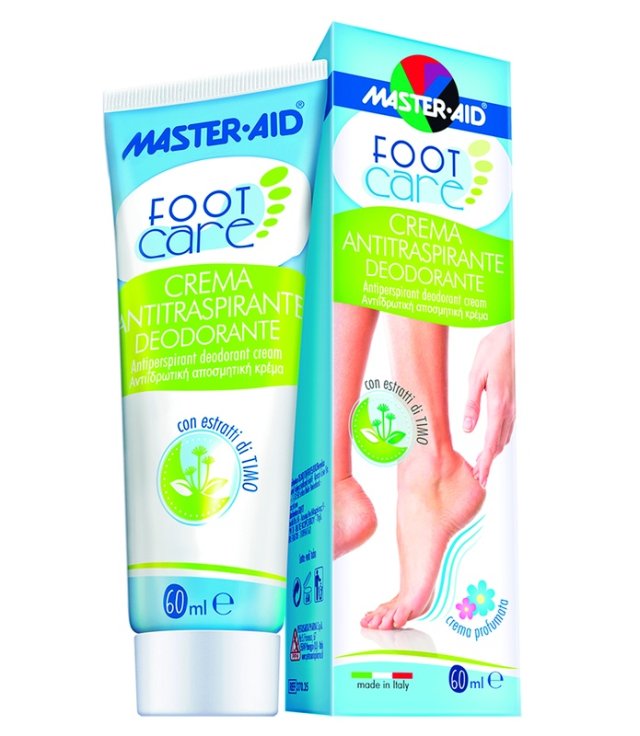 MASTER-AID FOOT CARE CREMA ANTITRASPIRANTE DEODORANTE 60 ML