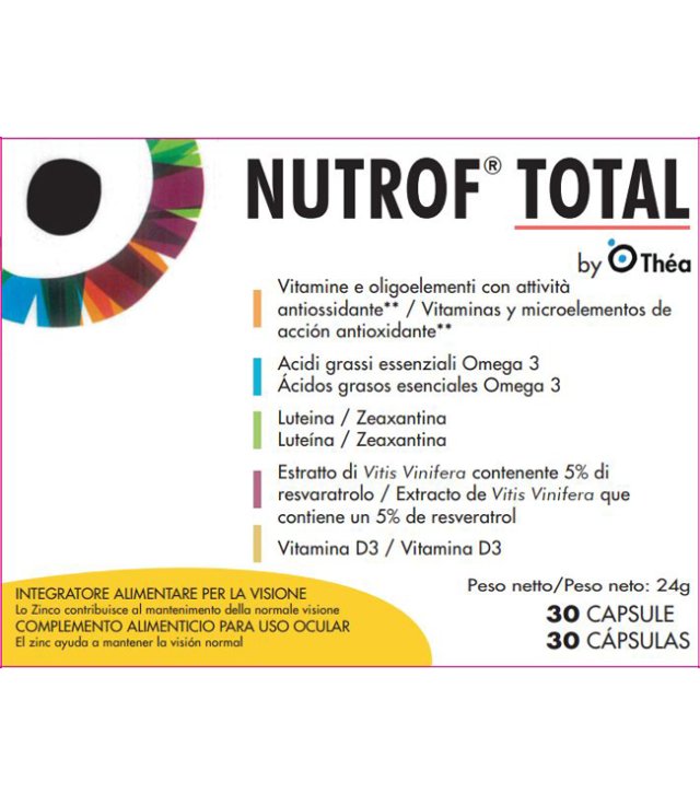 NUTROF TOTAL 30CPS