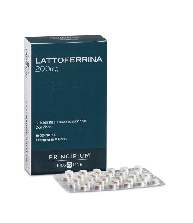 PRINCIPIUM LATTOFERRINA 200 MG 30 COMPRESSE