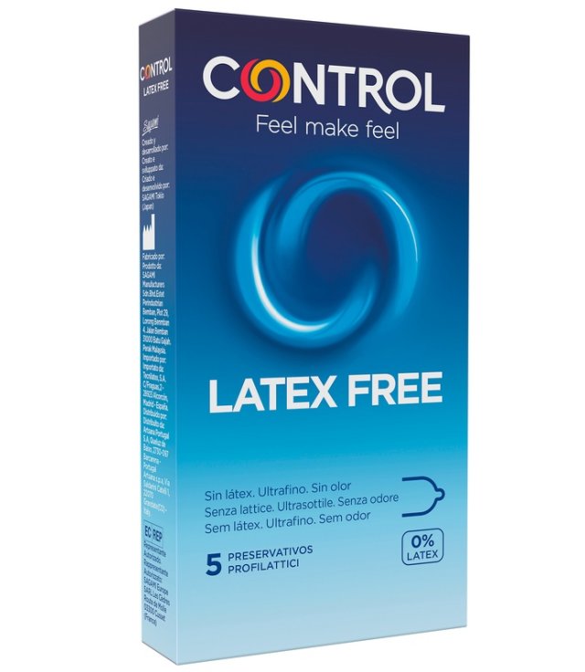 CONTROL LATEX FREE 5 PEZZI