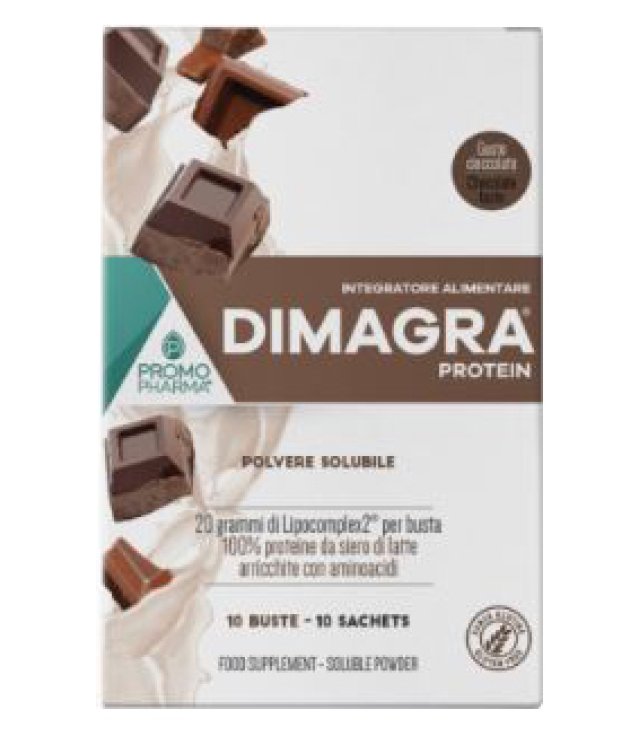 DIMAGRA PROTEIN CIOCCOLATO 10 BUSTE