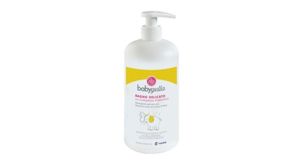 Babygella Bagno Delicato Con Prebiotici | 500 Ml | Detergente Per Pelle Sensibile | Con Glicerina E Olio Di Crusca Di Riso - Foto 3