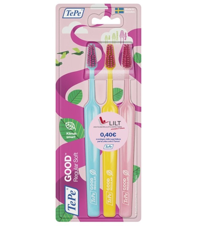 TEPE GOOD REGULAR 3PACK TOOTHB TEPE GOOD REGULAR 3PACK TOOTHB