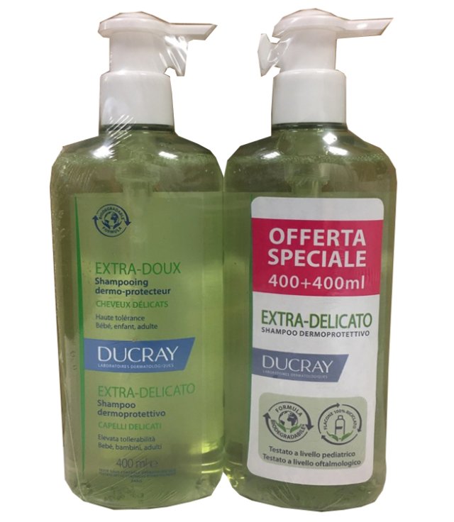 EXTRA DELICATO SH DERMO2X400ML