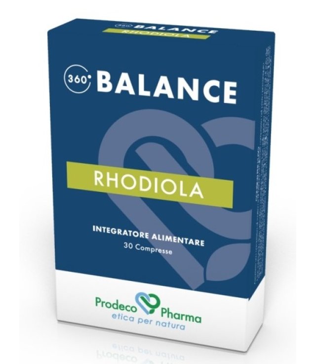 360 BALANCE RHODIOLA 30 COMPRESSE