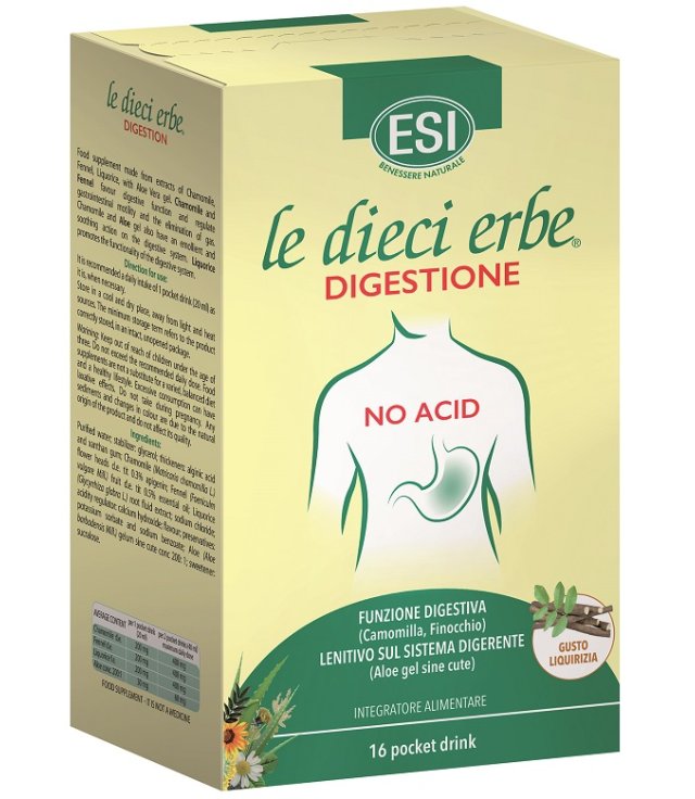 ESI LE DIECI ERBE DIG N/A 16PO