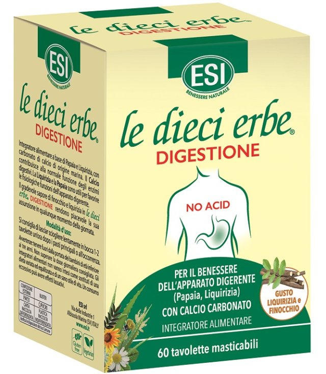 ESI LE DIECI ERBE DIG N/AC 60T