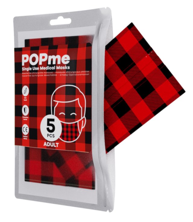 POPME MASC CHIR TARTAN RO 5PZ