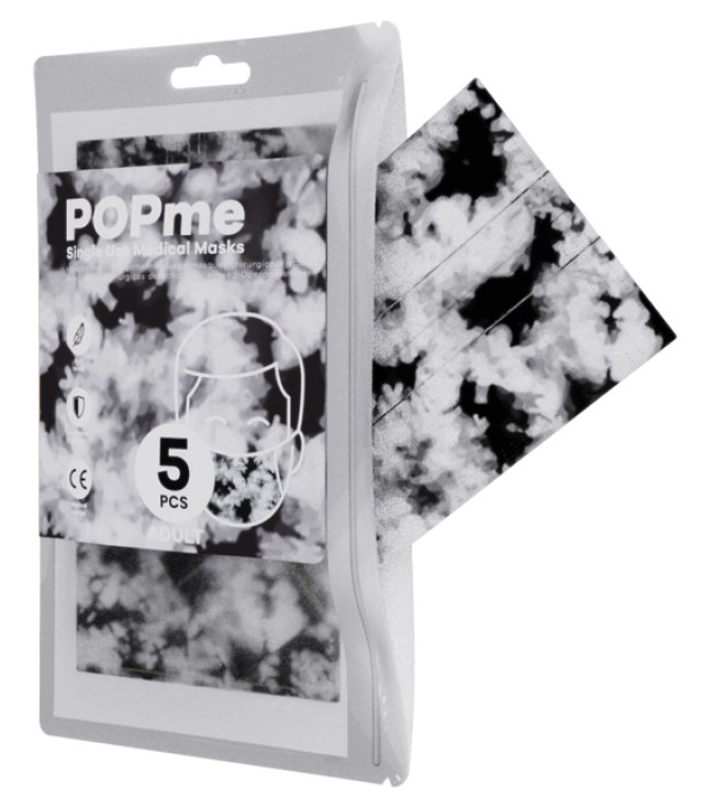 POPME MASC CHIR BW TIE DYE 5PZ