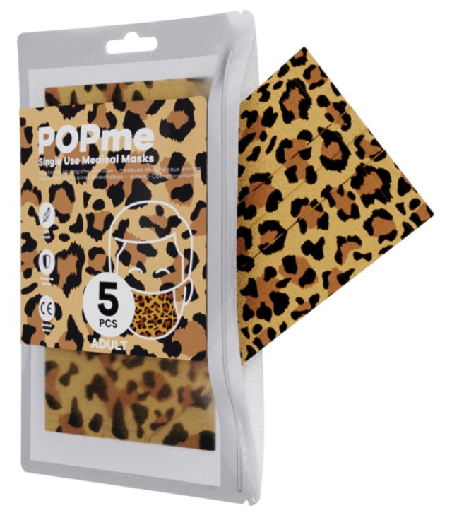 POPME MASC CHIR LEOPARD 5PZ