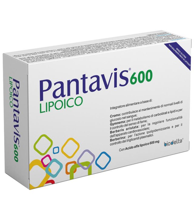 PANTAVIS 600 LIPOICO 30 COMPRESSE