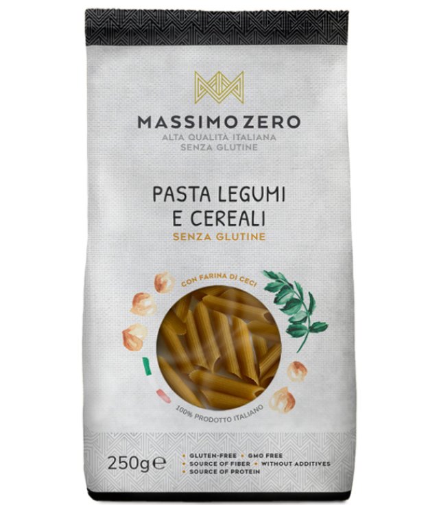 MASSIMO ZERO LEGUMI PENNE 250G