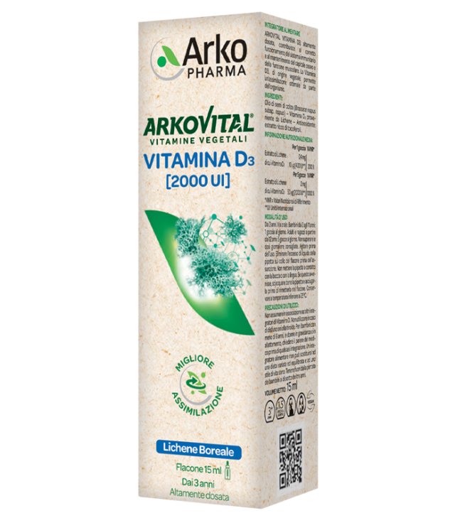 ARKOVITAL VIT D3 15ML