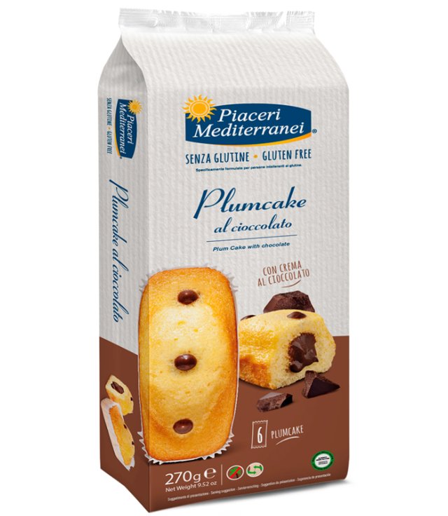 PIACERI MED PLUMCAKE      CIOCC  6PZ S/G