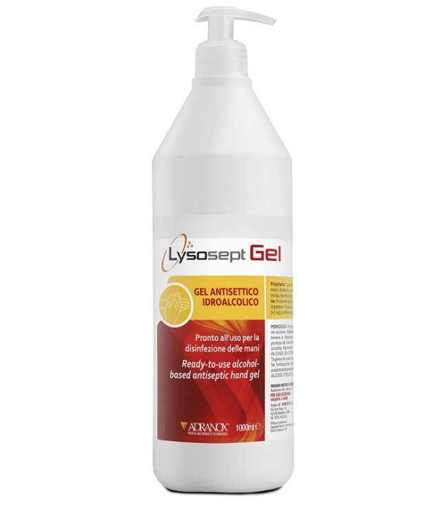 ADRANOX LYSOSEPT GEL IGIEN.MANI
