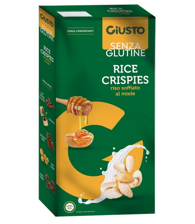 GIUSTO RICE CRISPIES      250GR      S/G