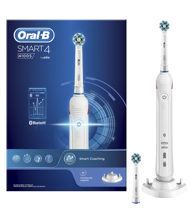 ORALB OXYJET ED17 TESTINA PER SPAZZOLINO ELETTRICO CON BECCUCCIO IDROPULSORE  4 PEZZI