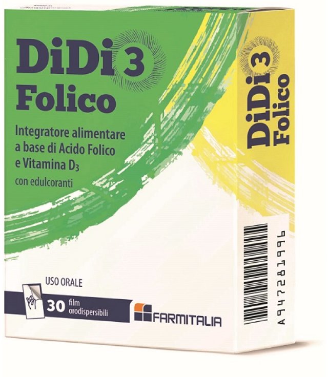 DIDI3 FOLICO 30 FILM ORODISPERSIBILI