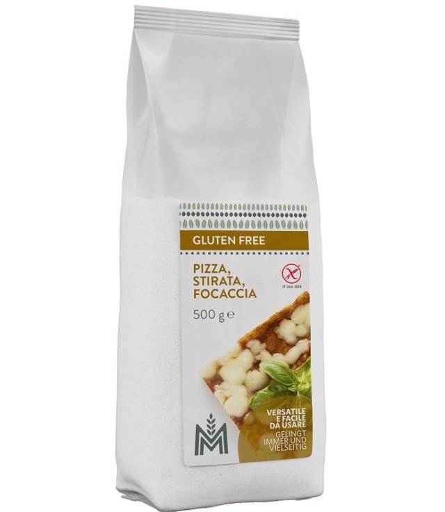 MOLINO MERANO MISCELA PER PIZZA STIRATA E FOCACCIA 500 G