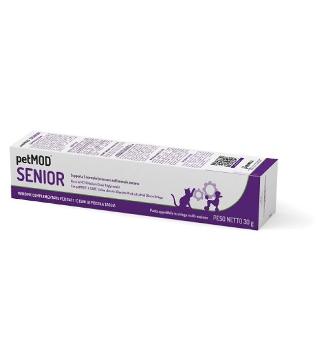 PETMOD SENIOR SIRINGA     30GR