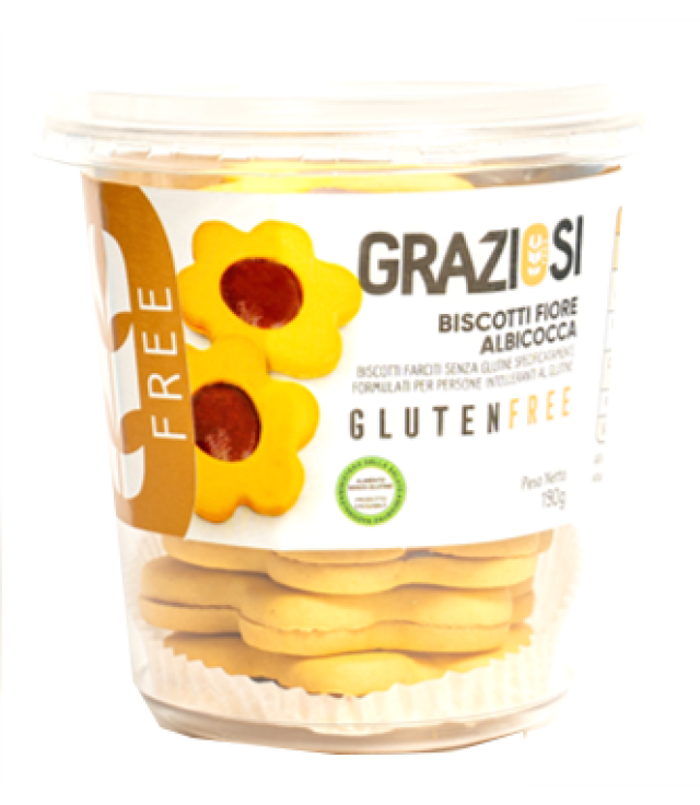 FIORE BISCOTTO ALBICOC.S/GL.200G FIORE BISCOTTO ALBICOC.S/GL.200G